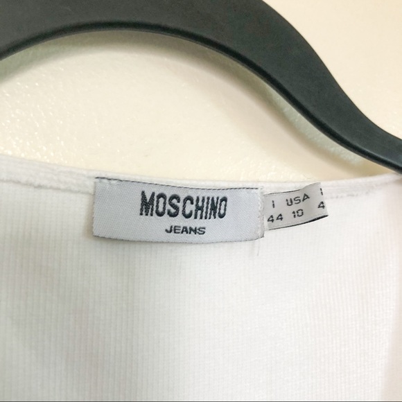 moschino | neon heart tank top us 10 - Picture 4 of 4